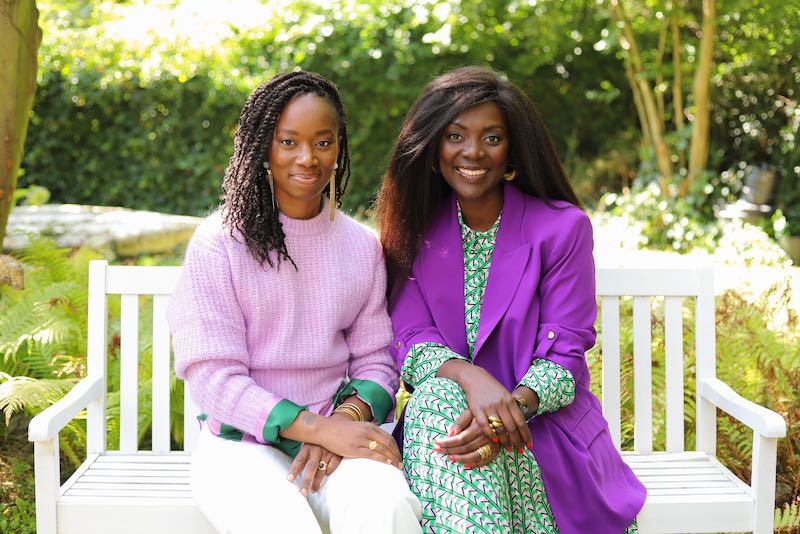 Sabrina Starke en Irene Agyeman Hin.